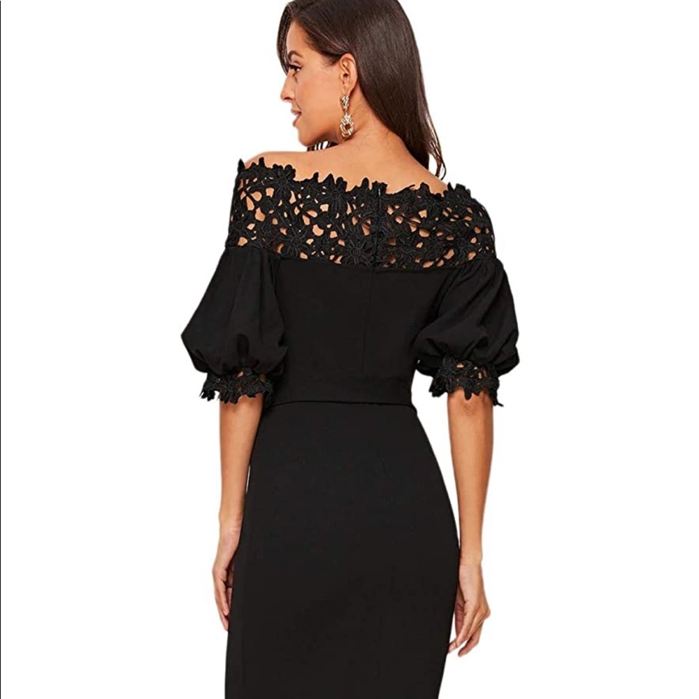 Verdusa Off the Shoulder Cocktail Dress